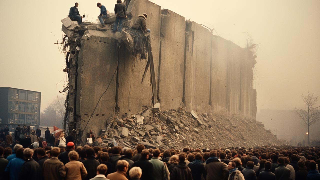 Chute du Mur de Berlin : Un tournant historique vers la réunification